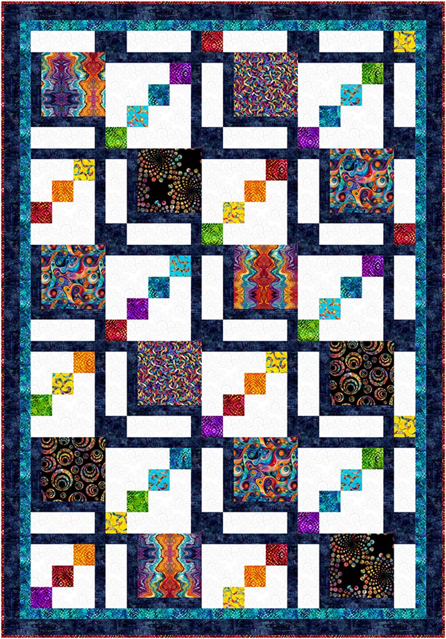 Fabric Cafe Make it Scrappy with 3-Yard Quilts