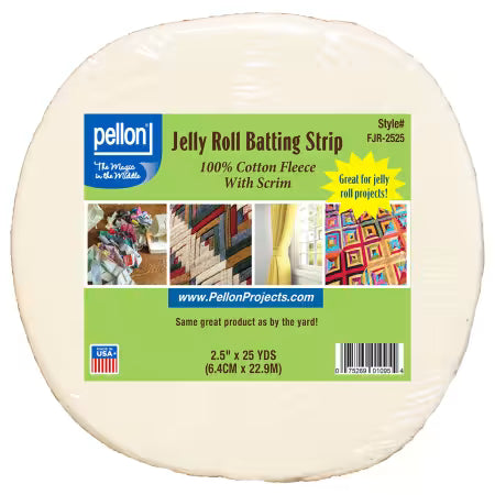 Jelly Roll Batting Strips - 25yd