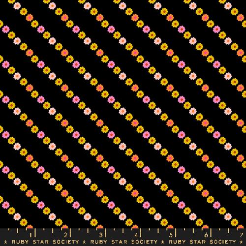 Ooh Lucky-Garland Stripes (Black)