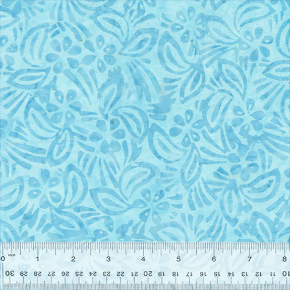 BATIK-Hibiscus (Sky)