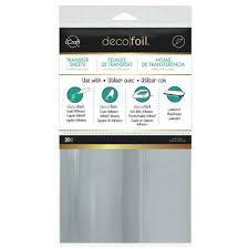 DecoFoil Transfer Sheets (Silver)