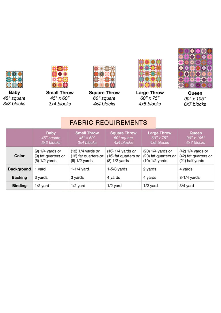 Nightingale Quilt Pattern