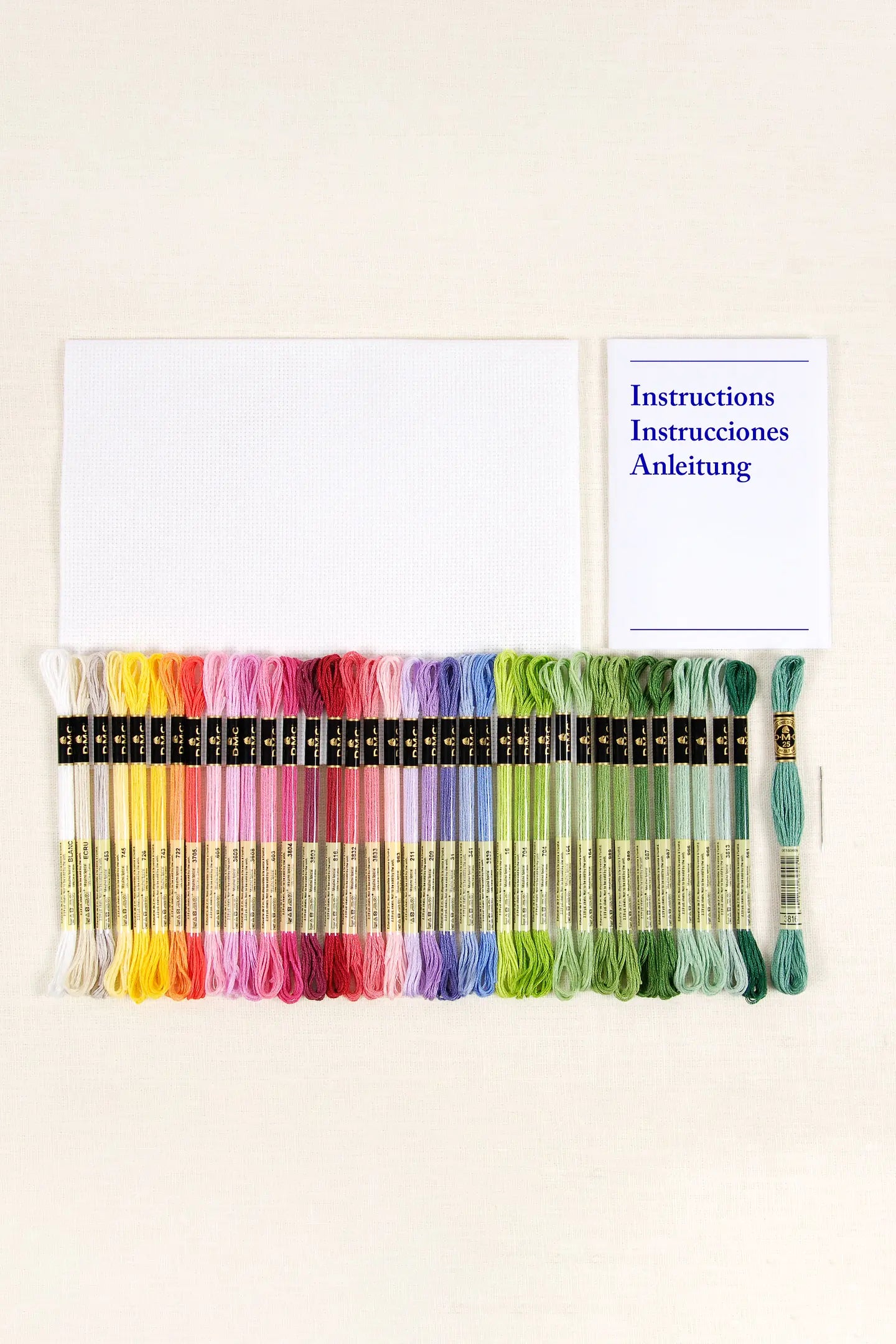 DMC Mindful Making Intermediate Cross Stitch Kit - Botanical Sampler