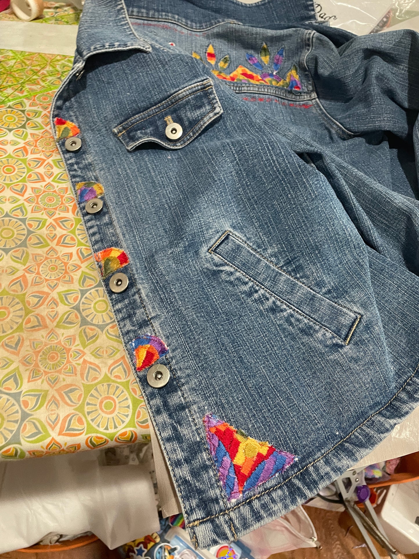 Denim Jacket Upcycle and Embellishment Night with Julie and Jenn | October 26