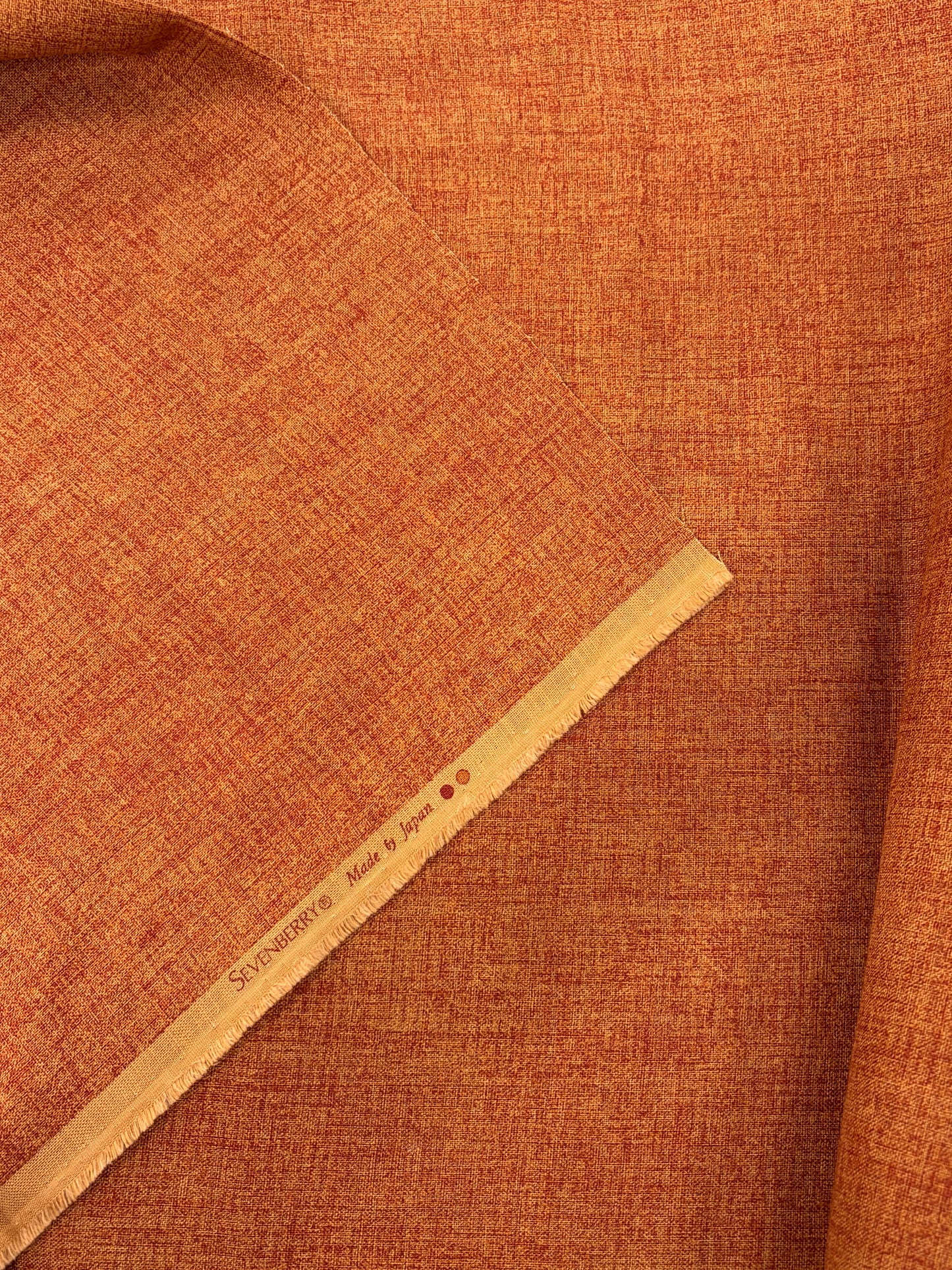 Sevenberry Heathered Rustic Weave-Orange/Red