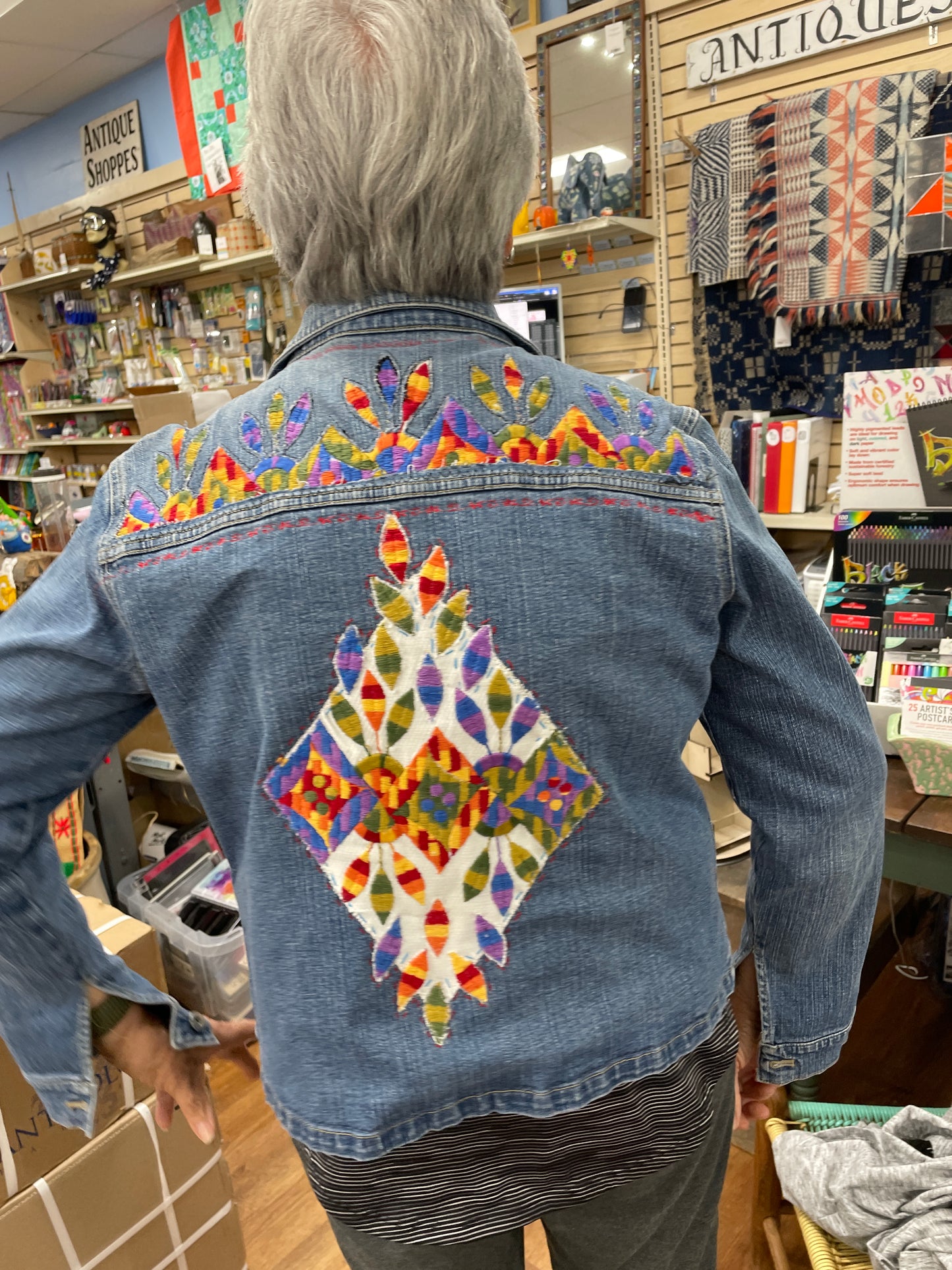 Denim Jacket Upcycle and Embellishment Night with Julie and Jenn | October 26