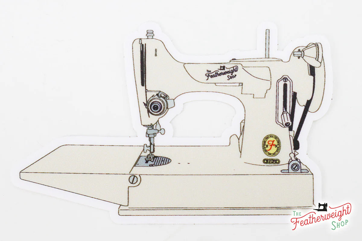 Singer Featherweight Sticker