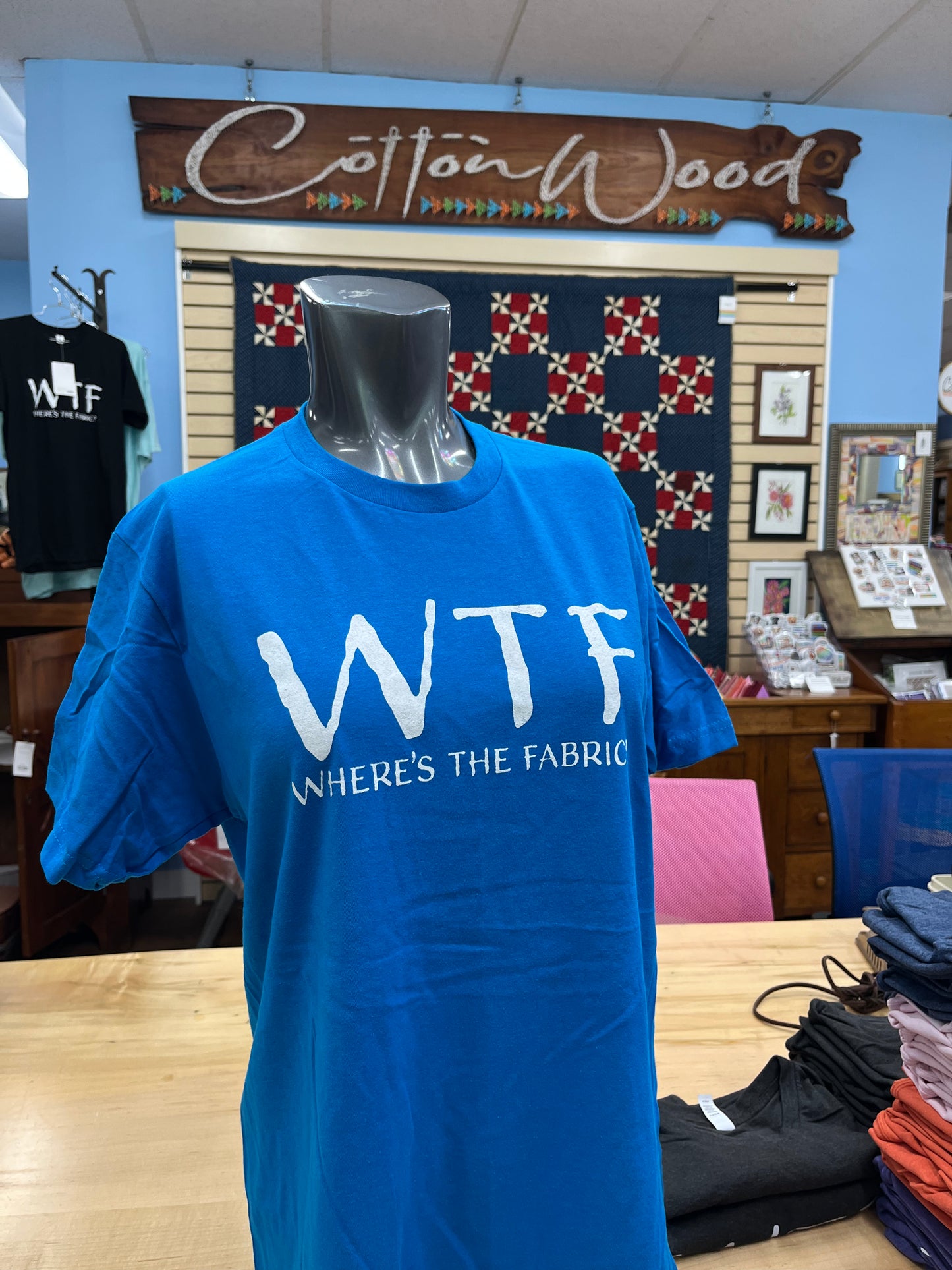 Cottonwood Tshirt Crewneck (Dk Turquoise WTF)