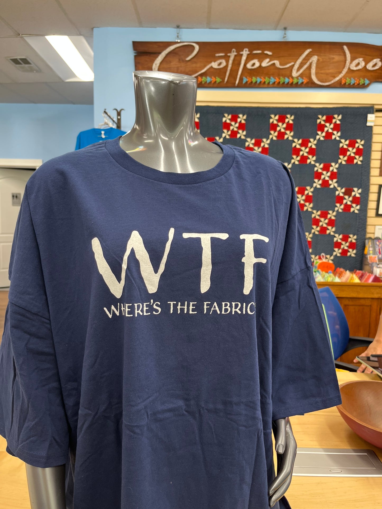 Cottonwood Tshirt Crewneck (Navy WTF)