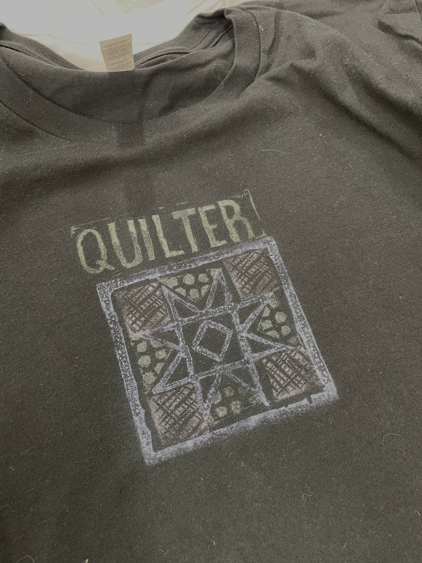 Block Print Quilt Shirt