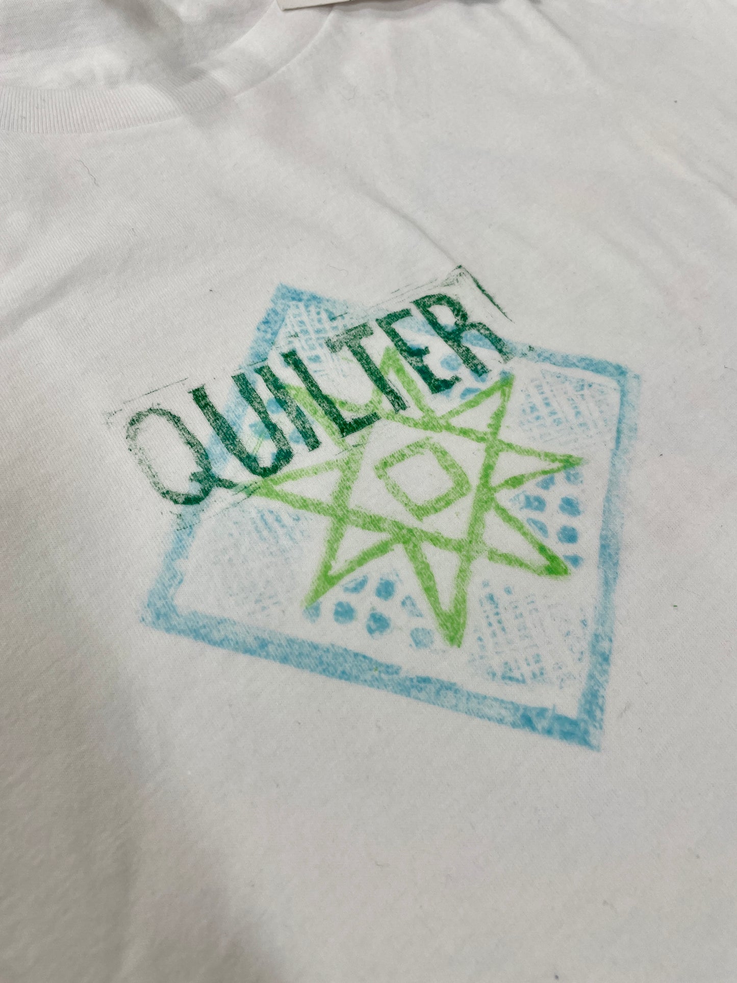 Block Print Quilt Shirt