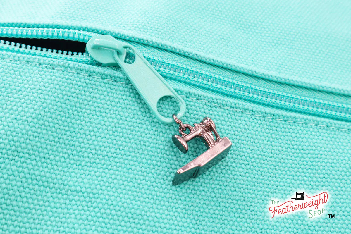 Featherweight Zipper Pull and Charm