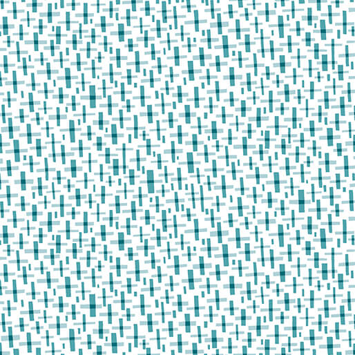 Benartex Blooming Color-Isla (Turquoise)