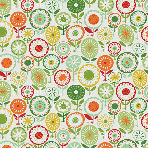 Benartex Blooming Color-Josie (Green)