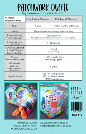 Patchwork Duffle - 2nd Edition