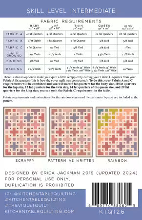 The Violet Quilt Pattern