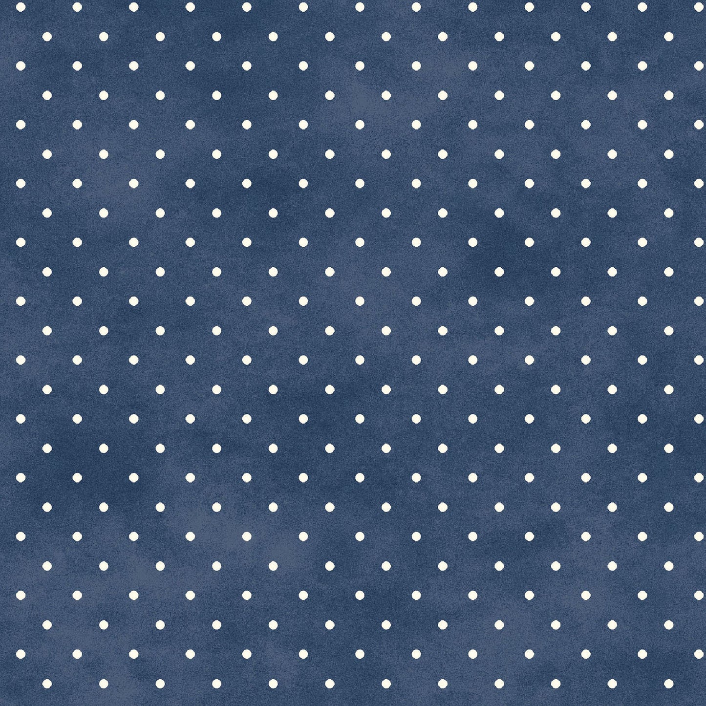 Classic Dot - Navy Blue with white
