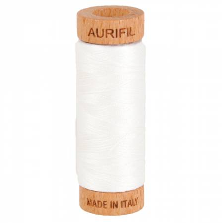 Cotton Mako 80wt Thread-Color 2021 (White)