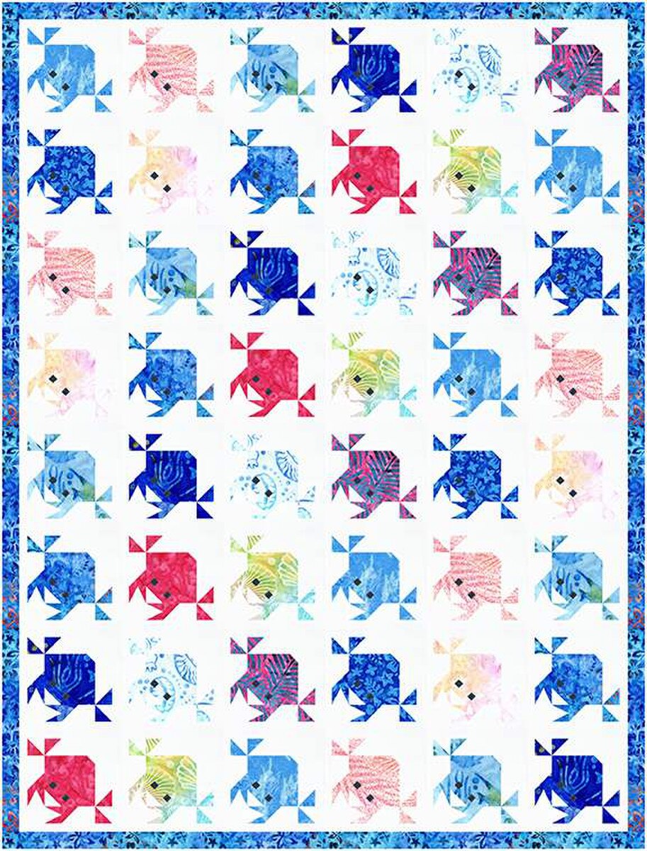 Faith and Fabric Sand Crabs Quilt Pattern
