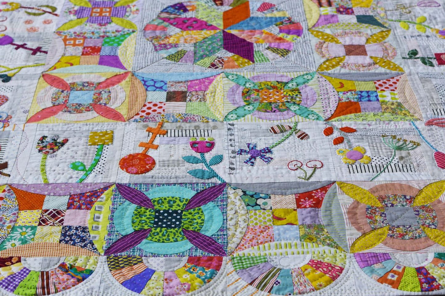 Jen Kingwell Pick a Petal Template of the Month Workshop
