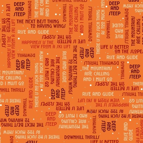 4-Way Text-Orange