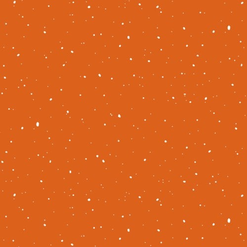 Snow Flurries-Orange