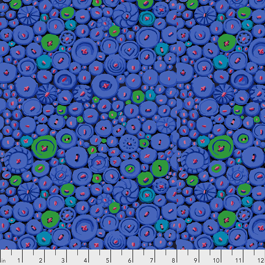 Button Mosaic - Blue || Stash
