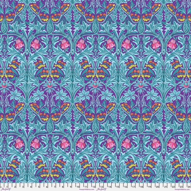 Bluebell - Purple || Kaffe x Morris & Co.