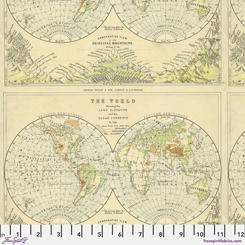 Green-Map || Tim Holtz Palette Green