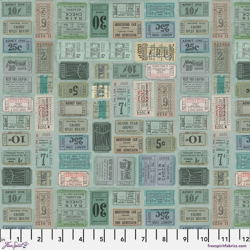 Teal - Tickets || Tim Holtz Palette Teal