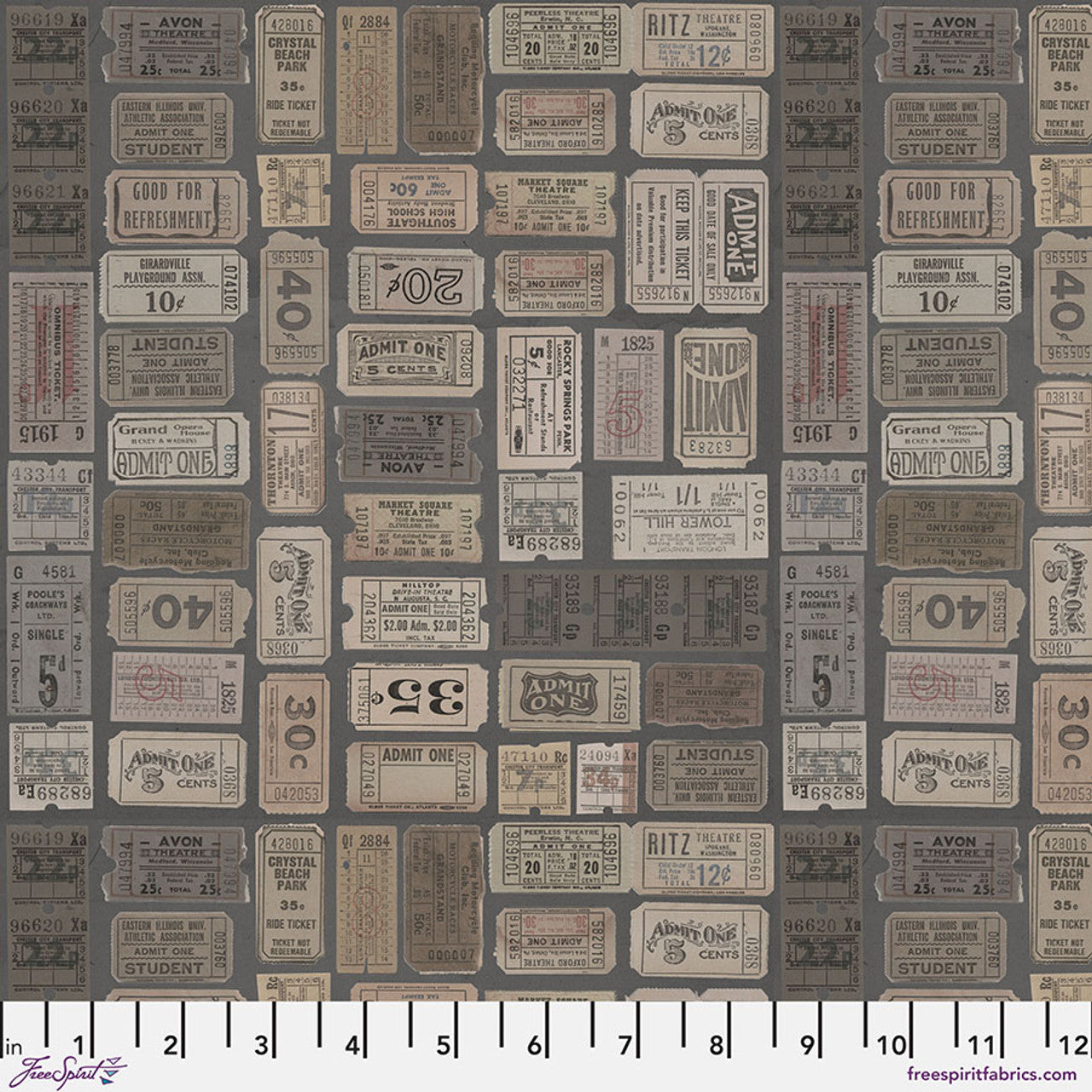 Charcoal - Tickets || Palette Charcoal