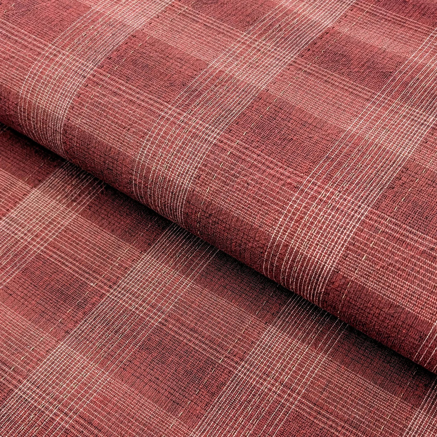 Yarn-Dyed Plaid-Burgundy