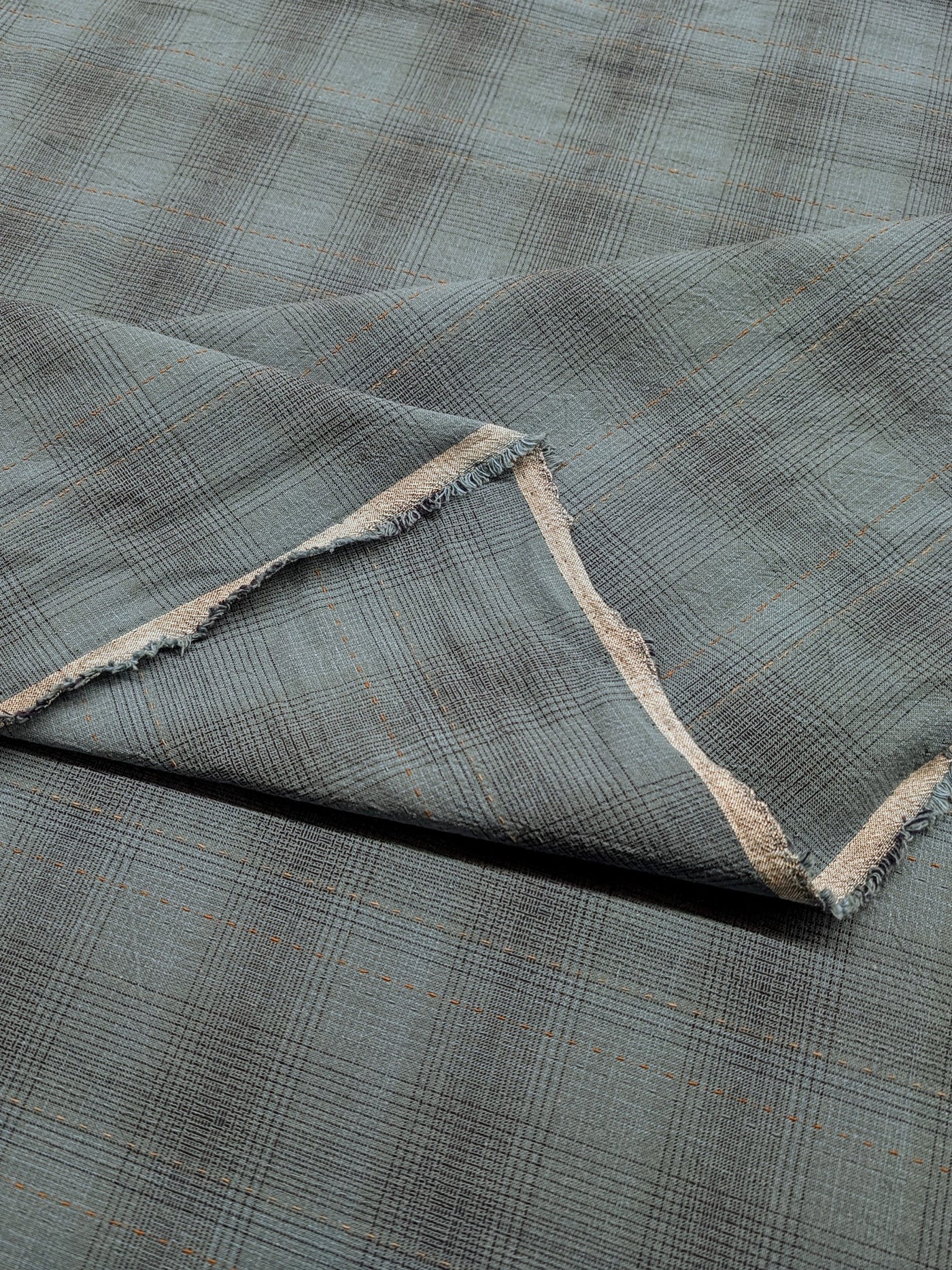 Yarn-Dyed Plaid-Medium Blue