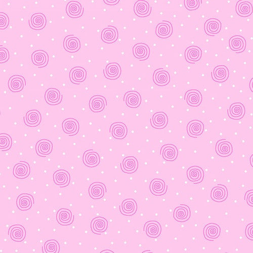 Pink Swirl Flannel