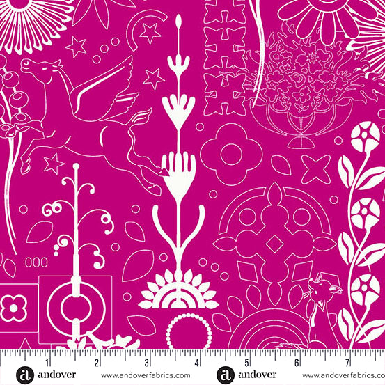 Sun Print 2025-Pomegranate Cameo