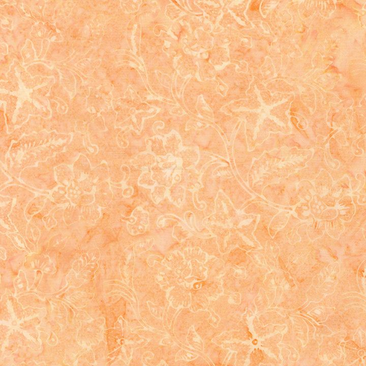 BATIK-Pretty Floral (Peach)