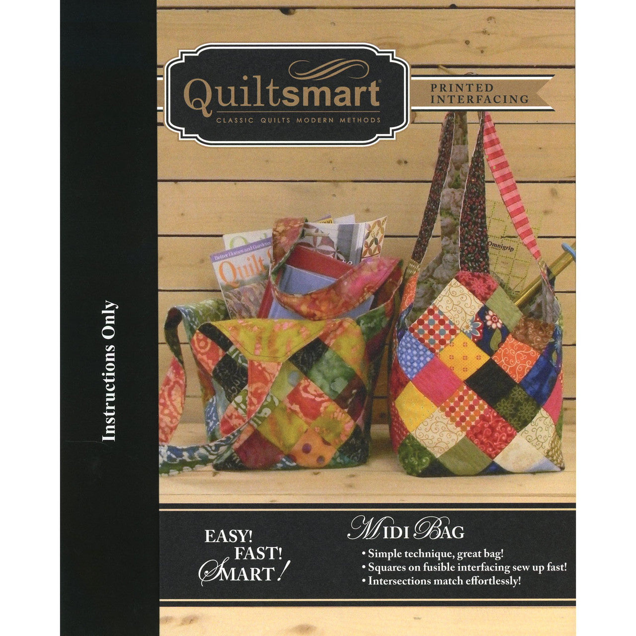 Quiltsmart Printed Interfacing Patterns - Bags