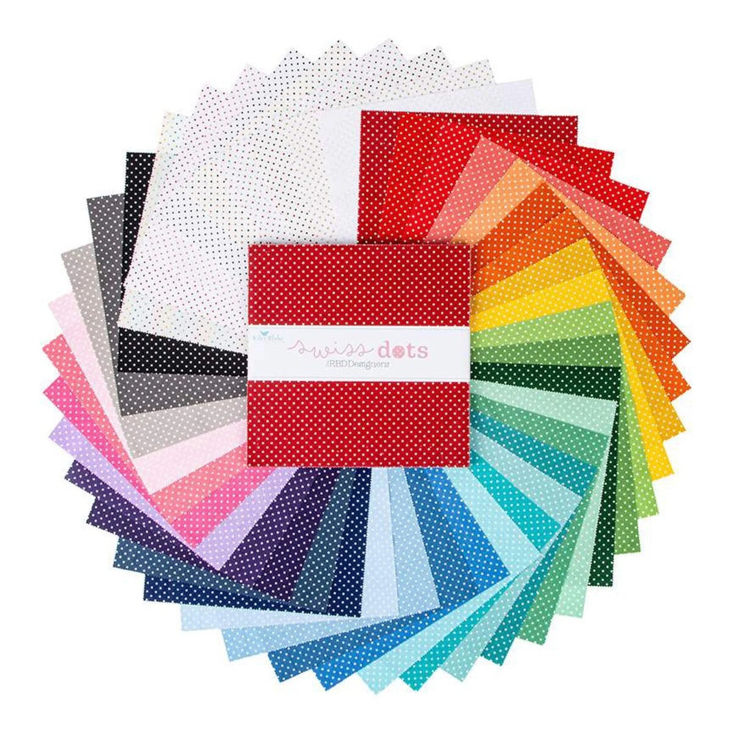 Riley Blake-Swiss Dot Layer Cake (42 pc)