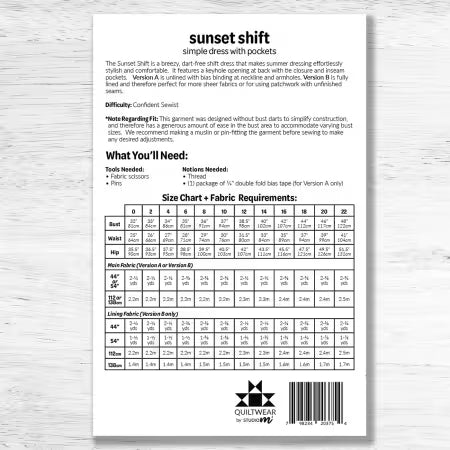 Sunset Shift Dress
