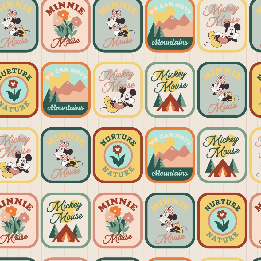 Mickey and Minnie Patches