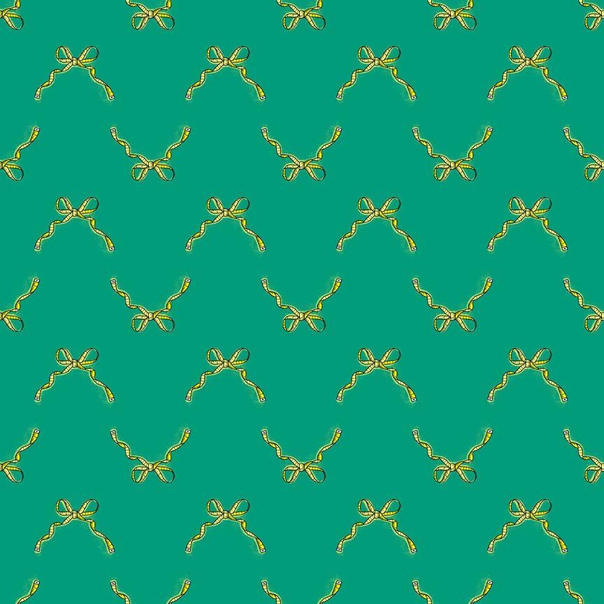 QUILTY HELPURRS - Measure Twice - Emerald