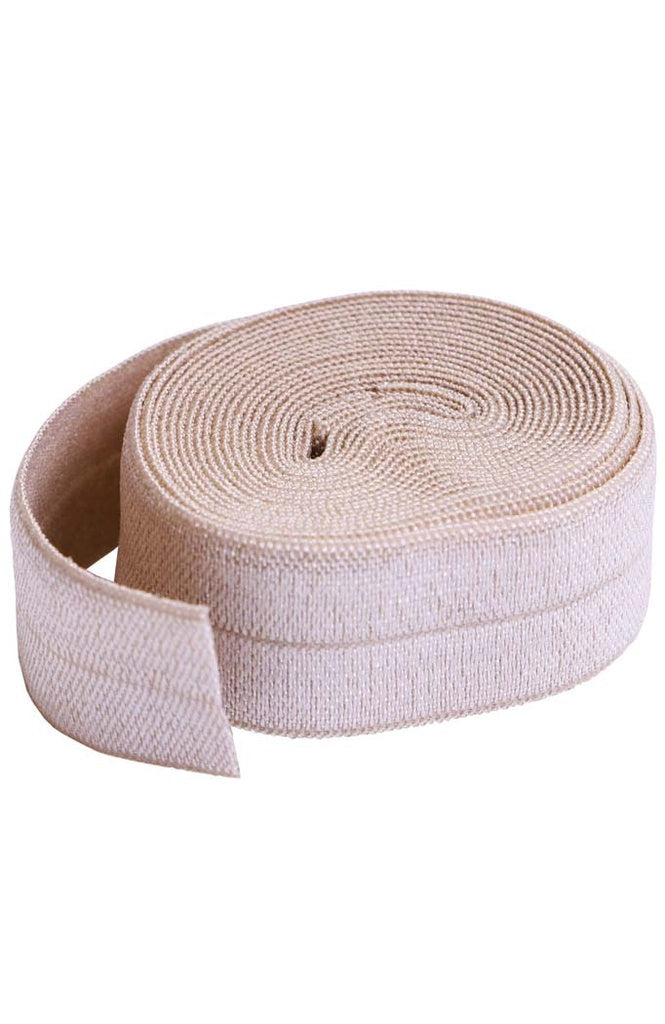 Fold Over Elastic 2yd Natural