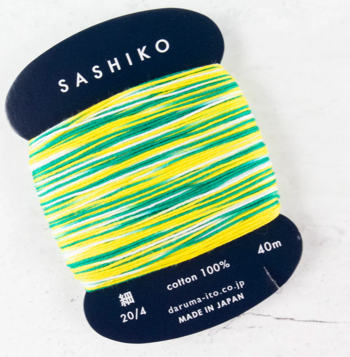 Daruma #2400 Carded Sashiko Thread - Variegated
