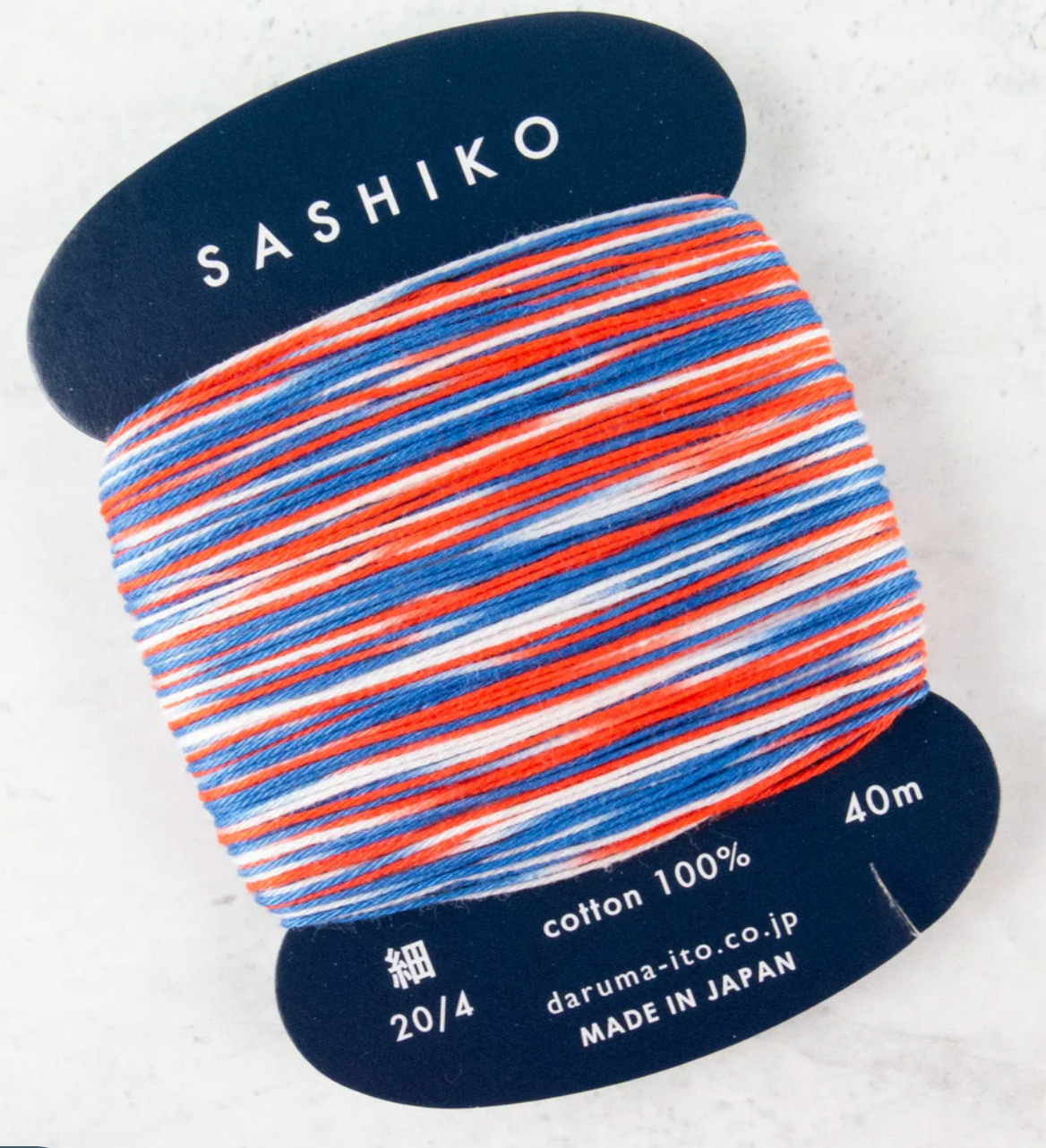Daruma #2400 Carded Sashiko Thread - Variegated