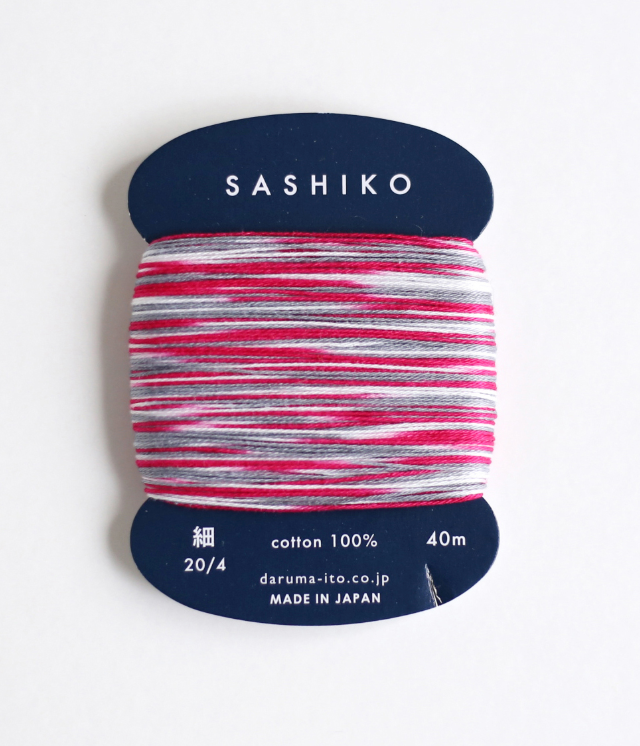 Daruma #2400 Carded Sashiko Thread - Variegated