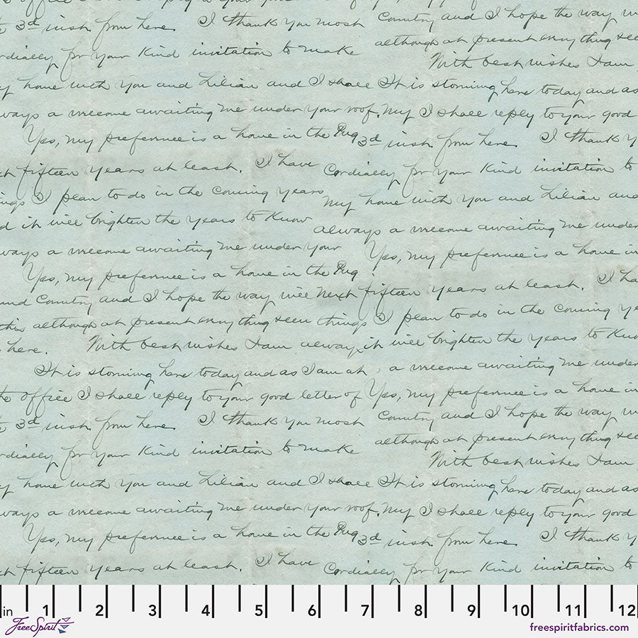 Blue - Script || Tim Holtz Palette Blue