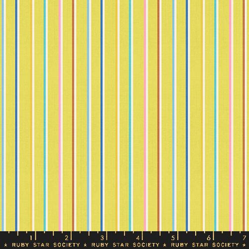 Warp Weft-Sketch Stripe (Citron)