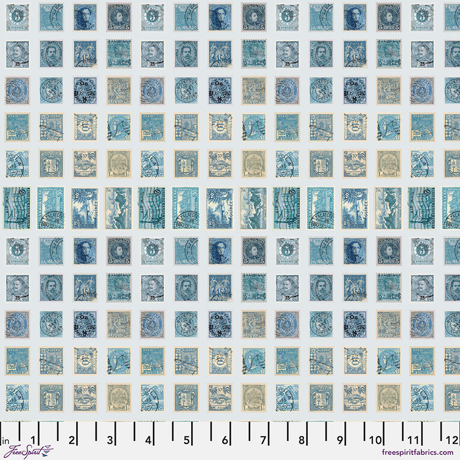 Blue - Stamps || Tim Holtz Palette Blue
