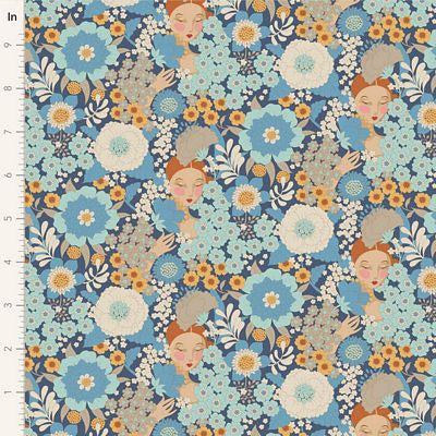 Wallflower- Blue