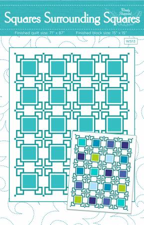 Squares Surrounding Squares Quilt Kit - Frank Lloyd Wright